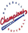 champions baseball and softball acadmey